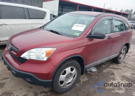 2009 Honda Cr-V Lx z USA, uszkodzony, nr VIN 5J6RE483X9L067127